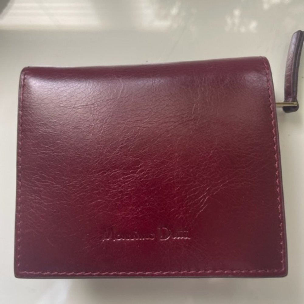 Massimo Dutti wallet mens leather brand new